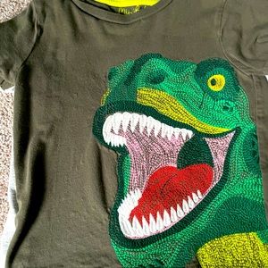 Stitched T-Rex Mini Boden T-shirt